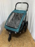Hauck Przyczepa rowerowa 2w1 Buggy DRYK DUO petrol