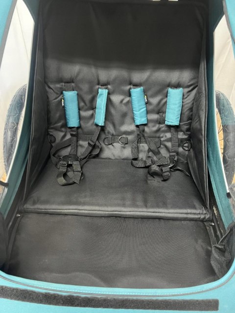 Hauck Przyczepa rowerowa 2w1 Buggy DRYK DUO petrol