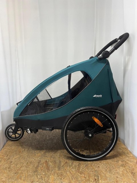 Hauck Przyczepa rowerowa 2w1 Buggy DRYK DUO petrol