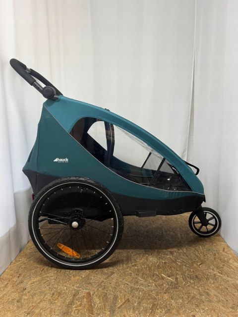 Hauck Przyczepa rowerowa 2w1 Buggy DRYK DUO petrol