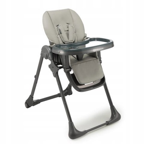 Kinderkraft TUMMIE 2 w 1 krzesełko do karmienia szare Kinderkraft TUMMIE 2 w 1 krzesełko do karmienia szare