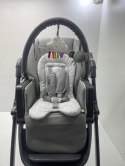 Kinderkraft TUMMIE 2 w 1 krzesełko do karmienia szare Kinderkraft TUMMIE 2 w 1 krzesełko do karmienia szare