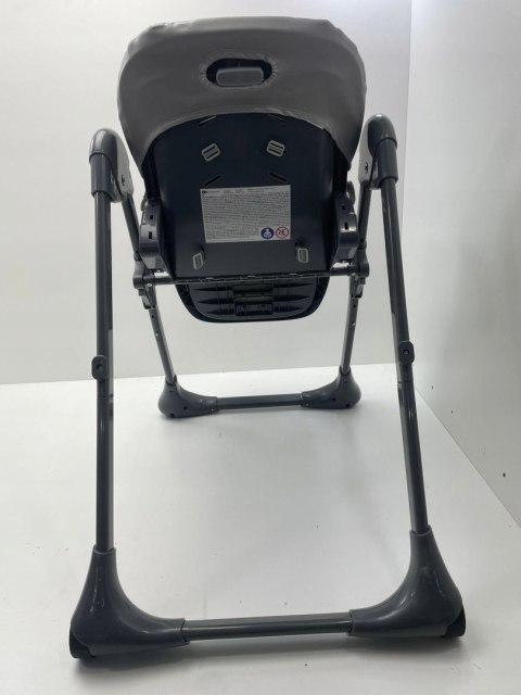 Kinderkraft TUMMIE 2 w 1 krzesełko do karmienia szare Kinderkraft TUMMIE 2 w 1 krzesełko do karmienia szare