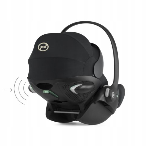 Fotelik dziecięcy CYBEX Gold Cloud G i-Size Plus z wkładką , Moon Black