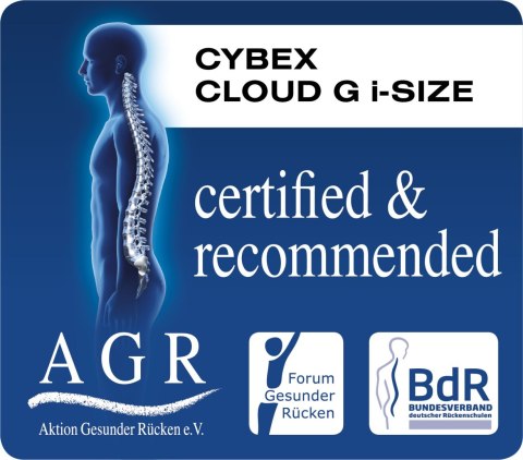 Fotelik dziecięcy CYBEX Gold Cloud G i-Size Plus z wkładką , Moon Black