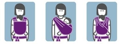 MANDUCA Ergonomiczna Chusta do noszenia dziecka Sling MANDUCA Ergonomiczna Chusta do noszenia dziecka Sling