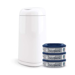 Angelcare - Pojemnik kosz na pieluchy Dress Up + 3 wkłady