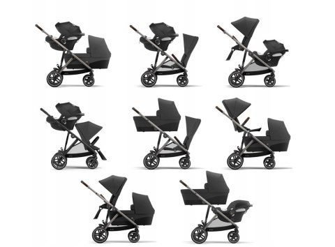 CYBEX GAZELLE S gondola MOON BLACK CYBEX GAZELLE S gondola MOON BLACK