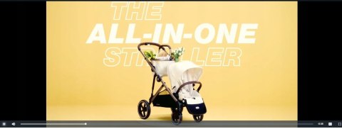 Wózek dziecięcy Cybex Gazelle S Black/Moon Black