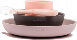 Zestaw naczyń silikon Nattou