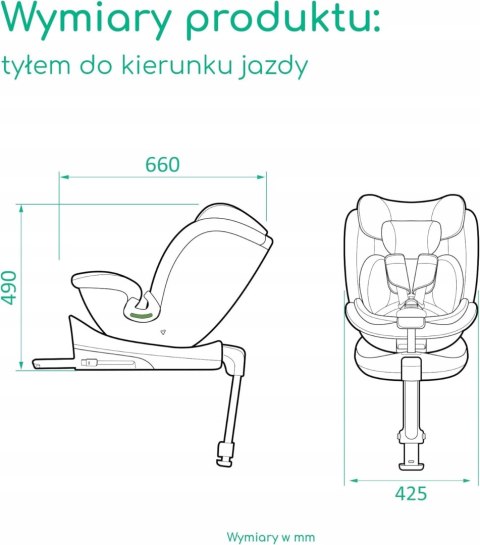 Bebeconfort RevolveFix Plus 360 i-Size, Fotelik 360, 0-12 Lat, 40-150 cm