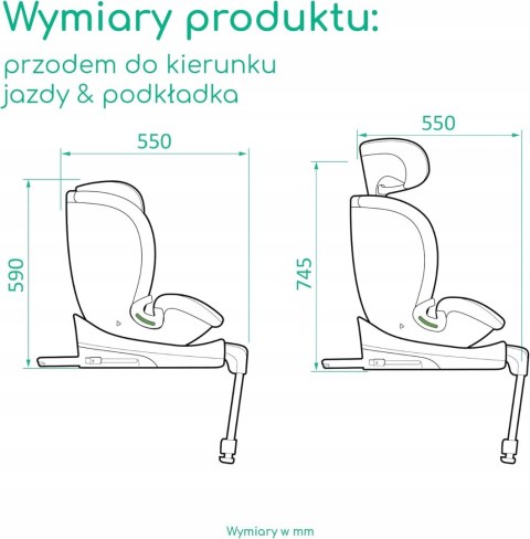 Bebeconfort RevolveFix Plus 360 i-Size, Fotelik 360, 0-12 Lat, 40-150 cm
