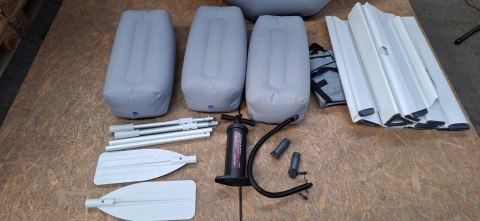 INTEX Ponton MARINER 4 osobowy pompka wiosła