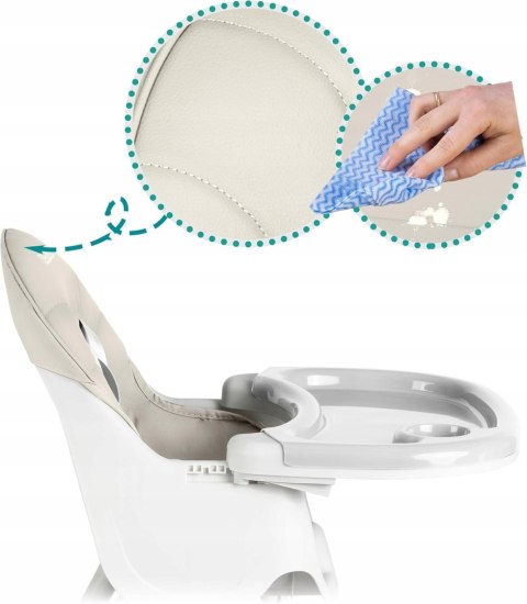 KRZESEŁKO DO KARMIENIA MILO DLA DZIECI SKŁADANE TACKA RICOKIDS KRZESEŁKO DO KARMIENIA MILO DLA DZIECI SKŁADANE TACKA RICOKIDS