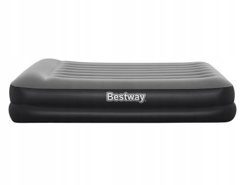 Materac dwuosobowy Bestway 203 x 152 x 46 cm szary