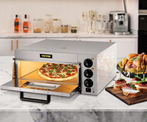 VEVOR Mini piekarnik elektryczny piec do pizzy 2000 W