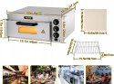 VEVOR Mini piekarnik elektryczny piec do pizzy 2000 W