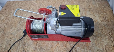 Wciągarka elektryczna 500kg do 1000kg 12m Wciągarka linowa 1600W VEVOR