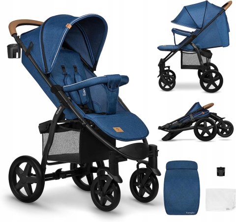 Wózek spacerowy Lionelo Annet Plus Blue