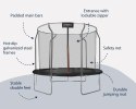 HUDORA First trampolina ogrodowa, 300 V z siatką zabezpieczającą