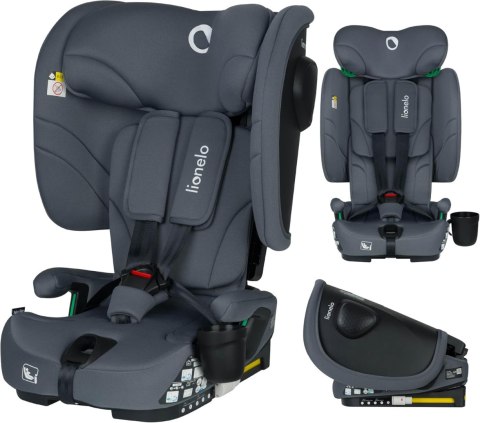 Fotelik samochodowy 76-150 cm ISOFIX 9-36kg regulacja oparcia Lionelo Nelly