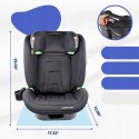Mobiclinic Kids Fotelik Samochodowy i-Size, ISOFIX 36kg, 4-12 lat