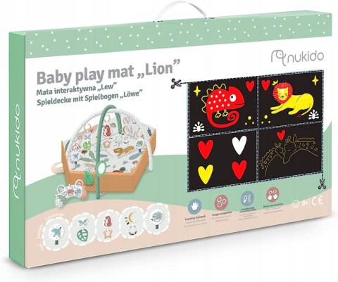 NUKIDO Interaktywna mata edukacyjna 5w1 Lew