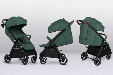 WÓZEK SPACEROWY DO 22 KG BEZOBSŁUGOWE KOŁA SZYBKIE SKŁADANIE LIONELO INGRID