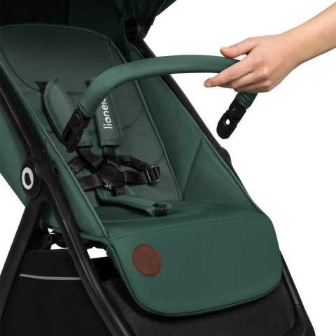 WÓZEK SPACEROWY DO 22 KG BEZOBSŁUGOWE KOŁA SZYBKIE SKŁADANIE LIONELO INGRID