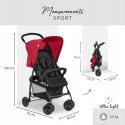 Wózek spacerowy Hauck Sport black/red
