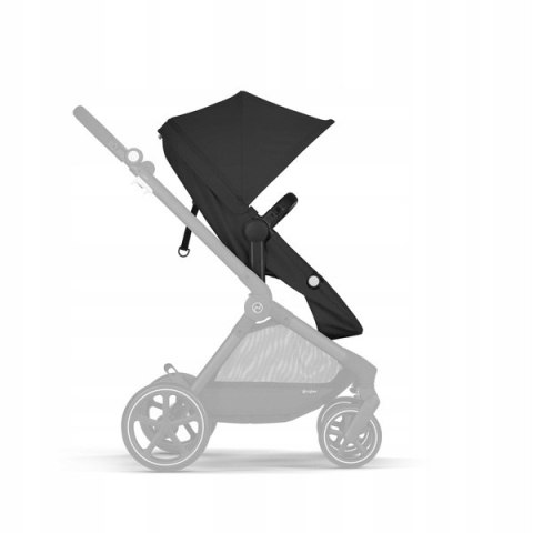 Cybex Eos 3w1 Wózek spacerowy gondola fotelik samochodowy Czarny