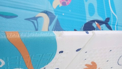 Sweety Fox Play Składana Mata do raczkowania 150x180 cm Ocean