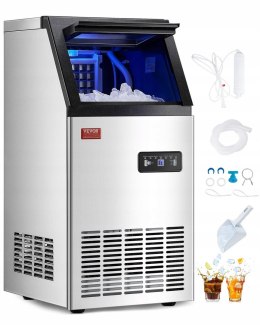 VEVOR Komercyjna Kostkarka do lodu 38 kg