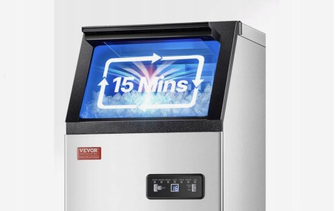 VEVOR Komercyjna Kostkarka do lodu 38 kg