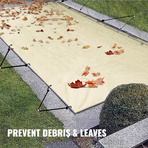 VEVOR Plandeka ochronna na basen 4x8 m