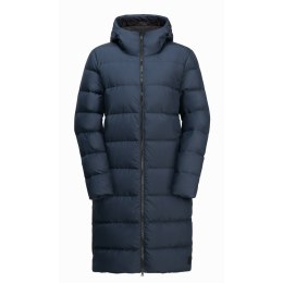 Damski płaszcz puchowy z kapturem Jack Wolfskin FROZEN PALACE COAT S