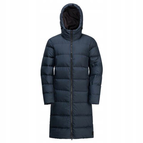 Damski płaszcz puchowy z kapturem Jack Wolfskin FROZEN PALACE COAT S