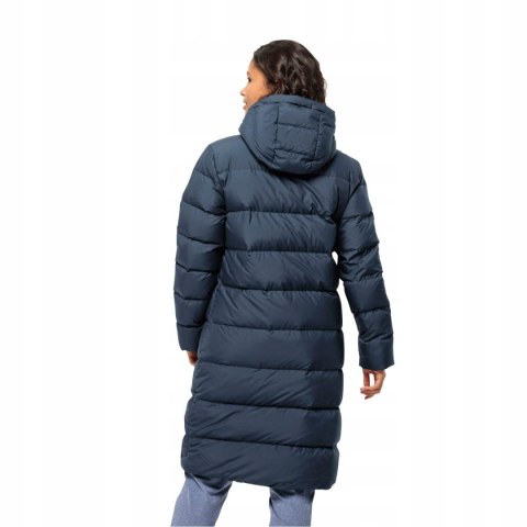 Damski płaszcz puchowy z kapturem Jack Wolfskin FROZEN PALACE COAT S