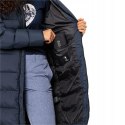 Damski płaszcz puchowy z kapturem Jack Wolfskin FROZEN PALACE COAT S