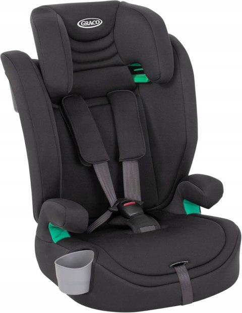 Graco Eldura i-Size - Black 76-150 cm