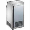 Kostkarka do lodu Vevor BY-90PF srebrny 35 kg/24h