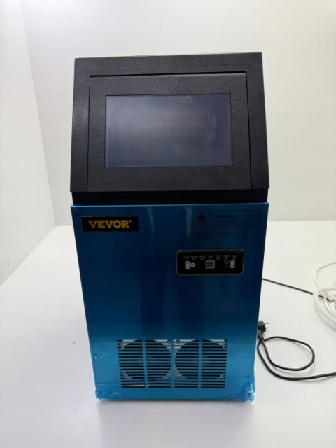 Kostkarka do lodu Vevor BY-90PF srebrny 35 kg/24h