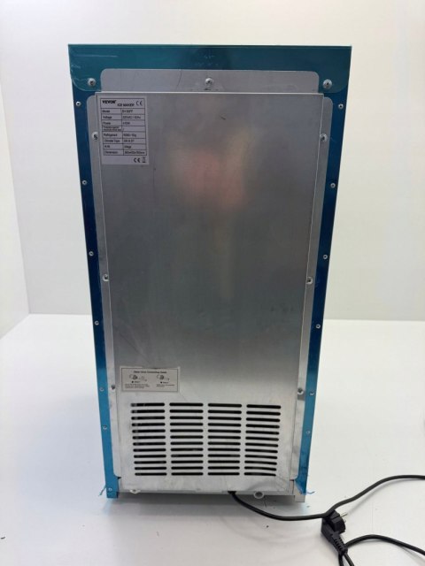 Kostkarka do lodu Vevor BY-90PF srebrny 35 kg/24h