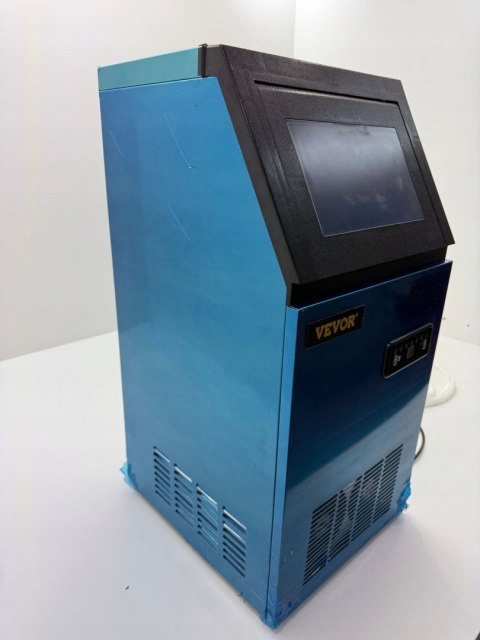 Kostkarka do lodu Vevor BY-90PF srebrny 35 kg/24h