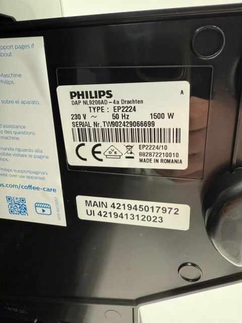 Philips Automatyczny ekspres do kawy EP 2224/10