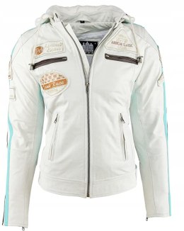 URBAN 5884 Damska skórzana kurtka motocyklowa 3XL