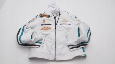 URBAN 5884 Damska skórzana kurtka motocyklowa 3XL