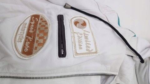 URBAN 5884 Damska skórzana kurtka motocyklowa 3XL