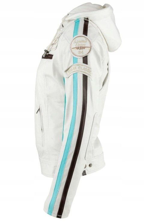 URBAN 5884 Damska skórzana kurtka motocyklowa 3XL