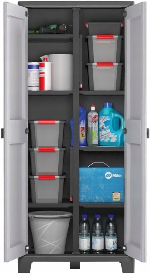 Keter MultiSpace Szafa Regał magazynowy Tworzywo Sztuczne 182cm